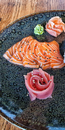 Sashimis C Thon, saumon